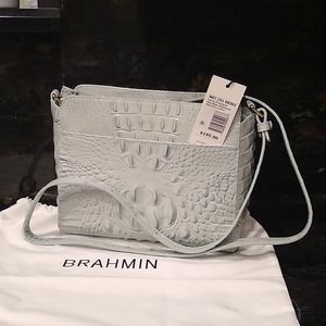 Brahmin Carrie Crossbody Sea Glass
